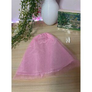 1996 Fashion Avenue Barbie & Kelly Matchin Styles #17296 Pink Tutu Skirt